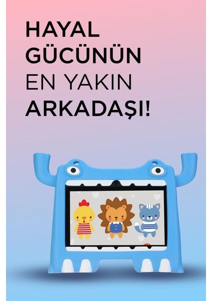T16 Mavi 4gb +128 GB Tablet Android 13 Çocuk Tableti Kılıf Hediyeli modelleri