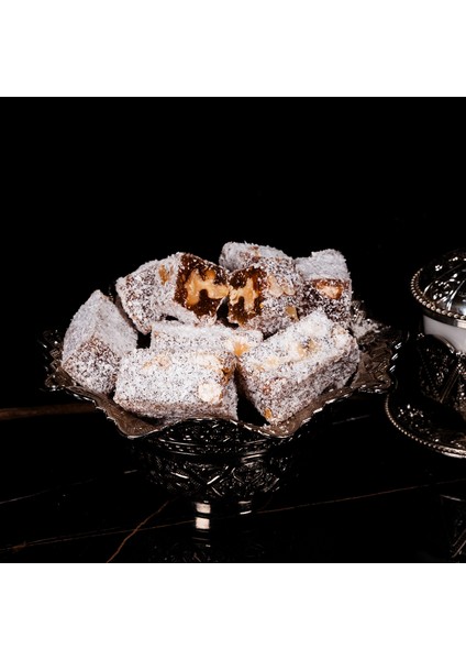 Incirli Cevizli Meşhur Safranbolu Lokumu (Net 580 gr) Vegan, Glikozsuz, Doğal ve El yapımı Özel Lokum, Atıştırmalık, Hediyelik Lokum fiyatları