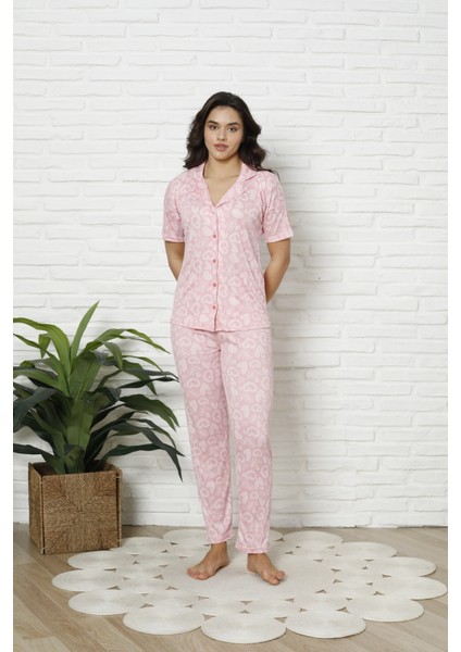 5 Düğme Pijama Takımı