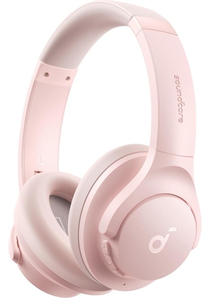 Soundcore Life Q20i Bluetooth Kablosuz Kulaklık - Hibrit Aktif Gürültü Önleyici Anc - Pembe - A3004