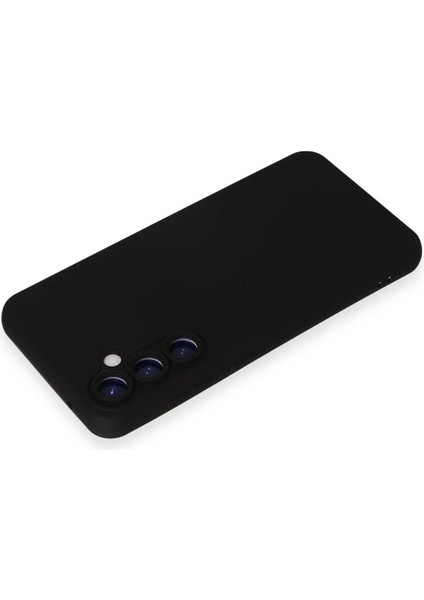 Samsung Galaxy S24 Plus Kılıf Nano Içi Kadife Silikon - Siyah - EYESO4445-4764 modelleri
