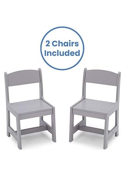 Children Mysize Kids Ahşap Masa ve Sandalye Takımı (2 Sandalye Dahil) fiyatları