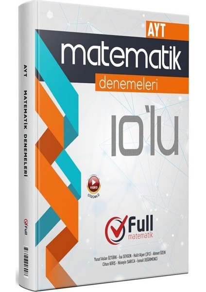 Full Matematik Ayt Matematik 10 Lu Denemeleri