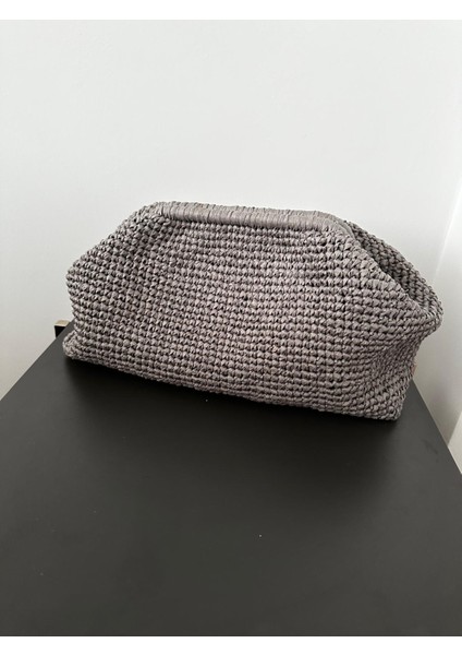 El Örgüsü Hasır Çanta