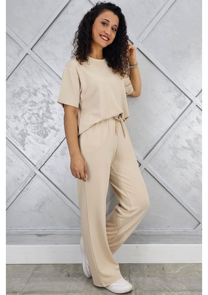 Kadın Kısa Kollu Tesettür Takım