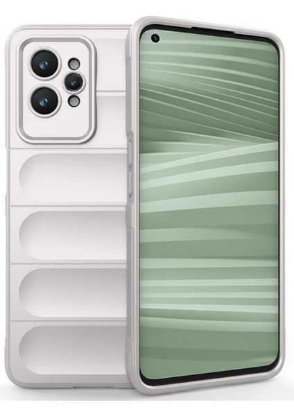 Realme Gt2 Pro 5g Kılıf Optimum Silikon - Krem - EYESO1175-6024