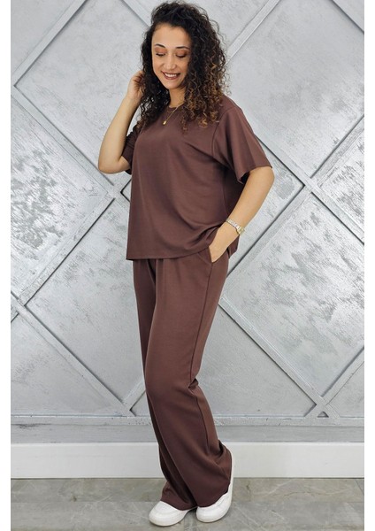 Kadın Kısa Kollu Tesettür Takım