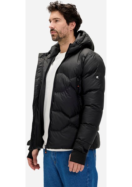 Axel Siyah Erkek Mont modelleri