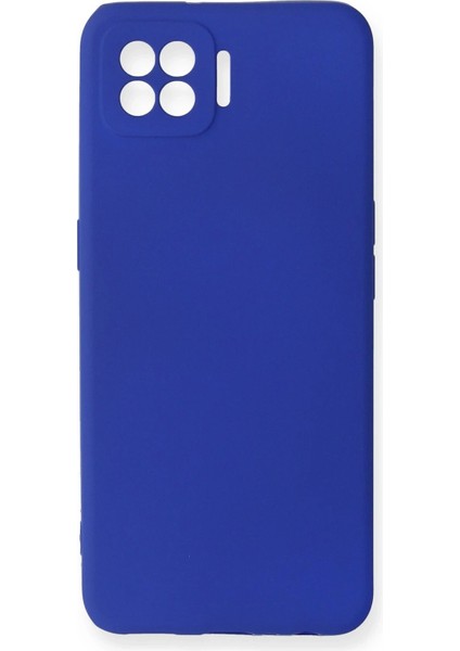 Oppo A73 Kılıf First Silikon - Mavi - EYESO3693-5561