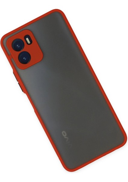Vivo Y15S Kılıf Montreal Silikon Kapak - Kırmızı - EYESO4309-8564 fiyatları