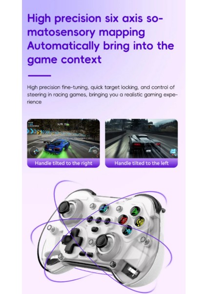 Z01X Joystick Bluetooth Oyun Denetleyicisi, Nintendo Switch Için Kablosuz Joystick Kontrolü indirimleri