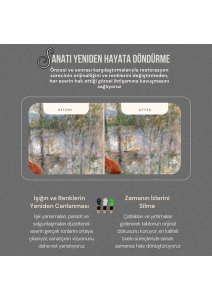 Renoir (Ikiz Kız Kardeş 1881) Çerçeveli Klasik Vintage Duvar Tablo indirimleri