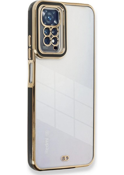 Xiaomi Redmi Note 11 Pro Kılıf Liva Lens Silikon - Siyah - EYESO5572-4070