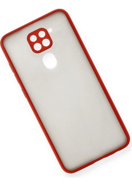 Xiaomi Redmi Note 9 Kılıf Montreal Silikon Kapak - Kırmızı - EYESO7568-5700 modelleri
