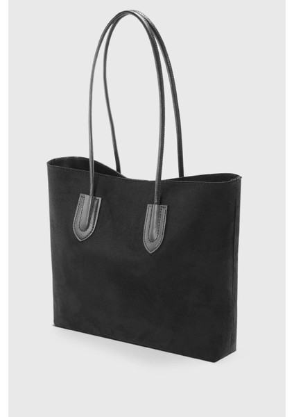 Süet Süyah Kadın El Ve Omuz Çanta Retro Shopper Çanta 264