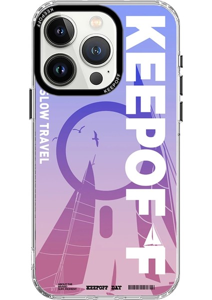 iPhone 15 Pro Max Summer Travel Magsafe Kapak - Quiet Wandering - EYESO6205-9184