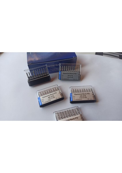 Sr-21 SR-21S Fg Elmas Freze Diş Laboratuvarı Fg Burs Matkaplar Yüksek Hızlı El Aleti 10 Adet 1 Kutu Parlatma Beyazlatma Ürünü Diş Hekimi Aracı fırsatları
