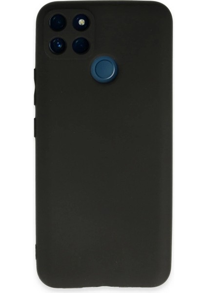 Realme C21Y Kılıf First Silikon - Siyah - EYESO5949-2172