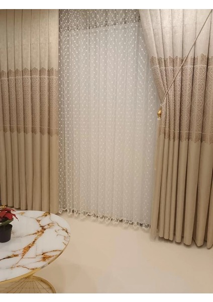 Nivemeshome Arora Vizon 1/3 Sık Pileli Fon Perde Apm fiyatları