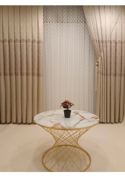 Nivemeshome Arora Vizon 1/3 Sık Pileli Fon Perde Apm modelleri
