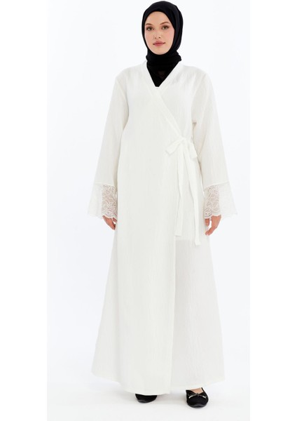 Eliza Dantelli Ev-Namaz Elbisesi