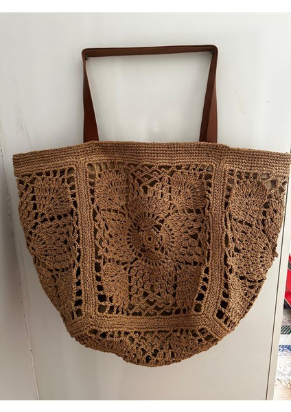 El Örgüsü Hasır Çanta