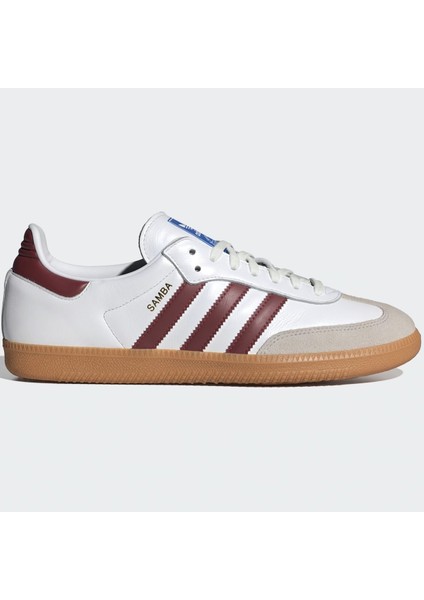 Samba Og Mens Sneaker Erkek Günlük Spor Ayakkabı Beyaz Kırmızı