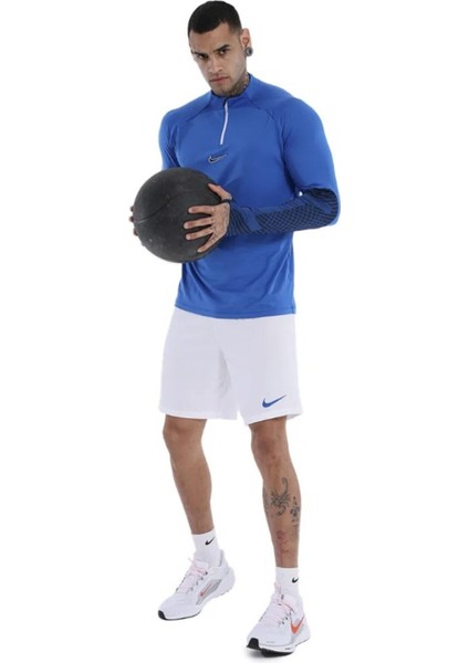 Strike Dri-Fit Çeyrek Fermuar Erkek Mavi Uzun Kollu T-Shirt fiyatları