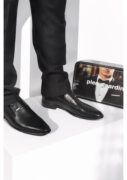 Pierre Cardin 70555 M Siyah Hakiki Deri Erkek Klasik Ayakkabı fırsatları