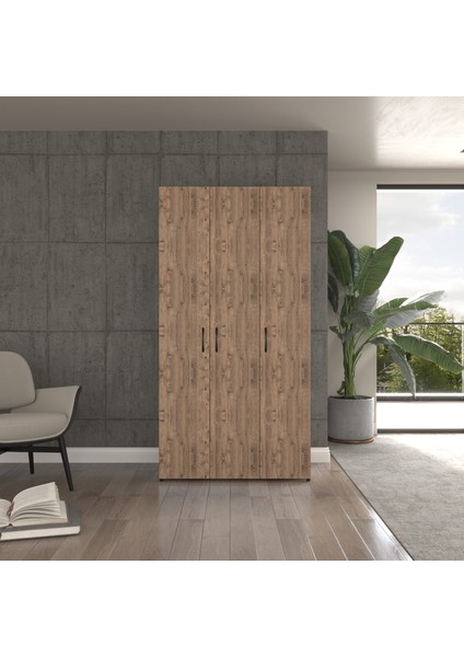 Ugi 3 Kapaklı Çam Elbise Dolabı / Toparlayıcı / Çok Amaçlı Dolap 90 modelleri