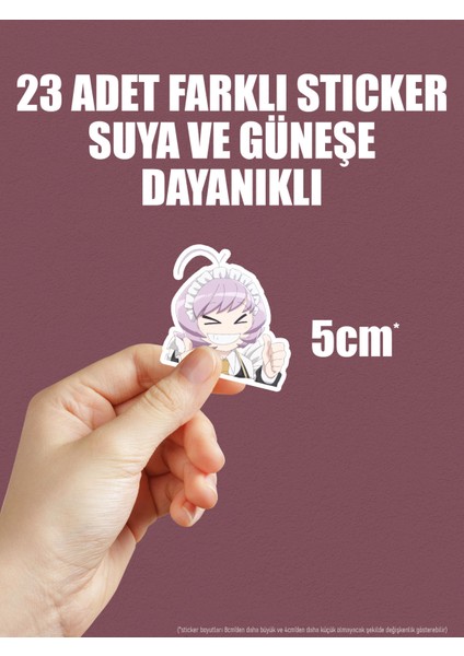 Komi Can't Communicate Anime Telefon Laptop Bullet Journal Yapışkanlı Folyo Sticker Paketi indirimleri