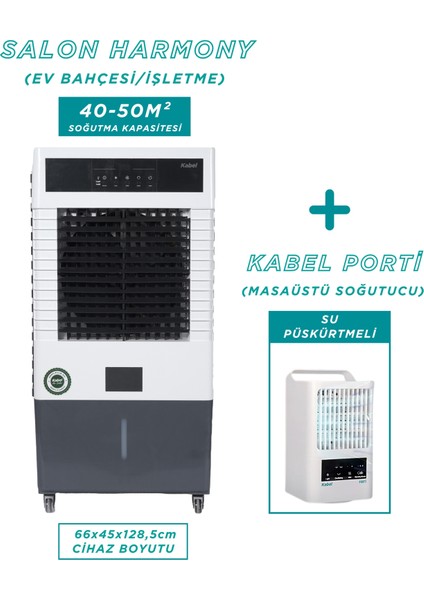 Salon Harmony Hava Soğutucu + Porti