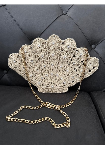 El Örgüsü Hasır Çanta