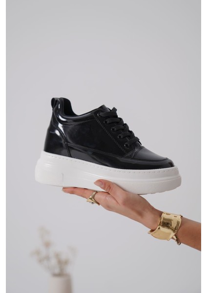 Lauren Kadın Gizli Topuk Siyah Spor Ayakkabı modelleri