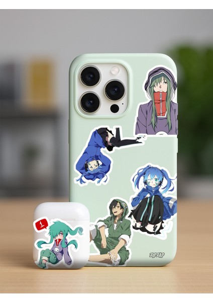 Kagerou Project Mekakucity Actors Anime Telefon Laptop Bullet Journal Yapışkanlı Folyo Sticker Paketi fiyatları