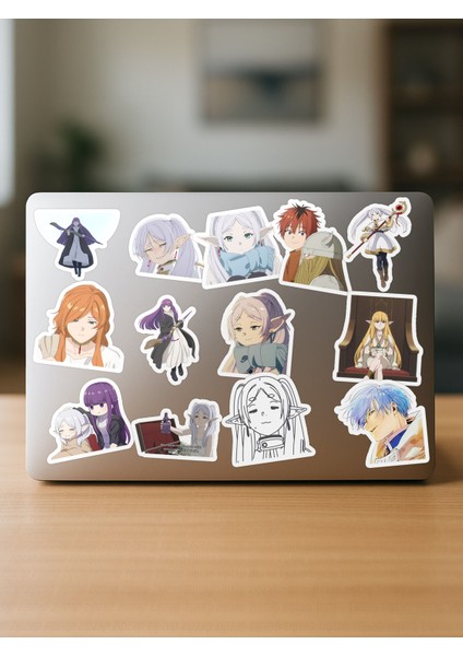 Sousou No Frieren Anime Telefon Laptop Bullet Journal Yapışkanlı Folyo Sticker Paketi fırsatları