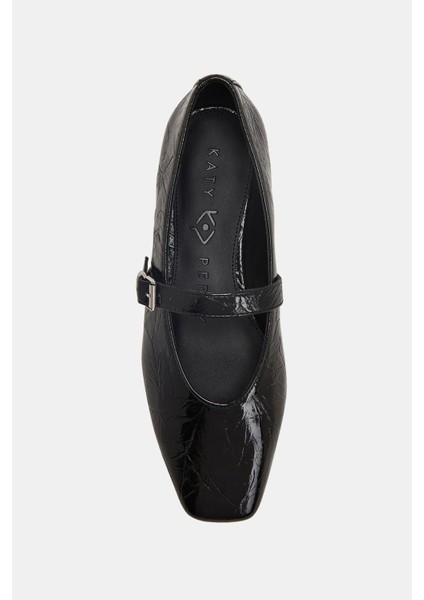 The Evıe Mary Jane Kadın Siyah Tokalı Babet modelleri