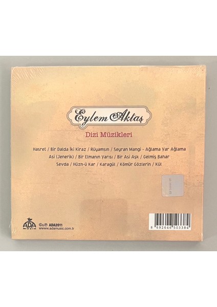 Eylem Aktaş Dizi Müzikleri CD (Jelatininde Sıfır Dönem Baskı Cd) fiyatları