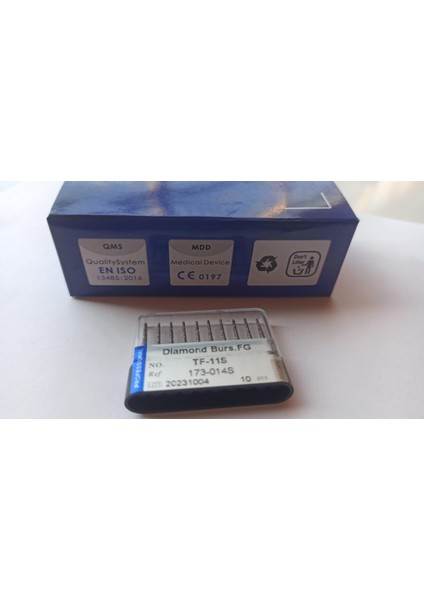 TF-11 TF-11S FG Elmas Freze Diş Laboratuarı 10 Adet 1 Kutu FG Burs Matkaplar Yüksek Hızlı El Aleti Parlatma Beyazlatma Ürünü Diş Hekimi Arac modelleri