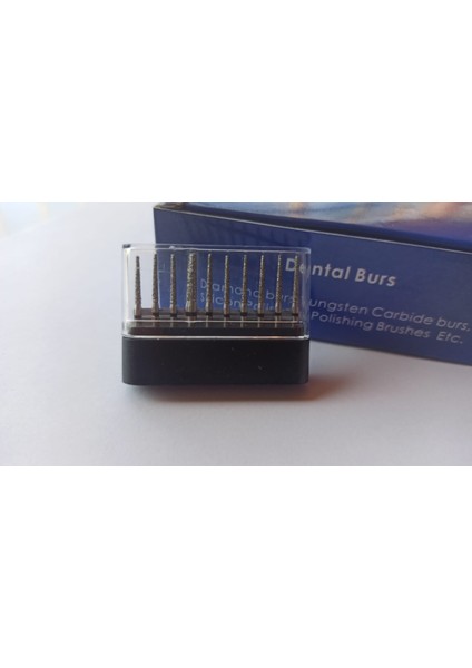 TF-11 TF-11S FG Elmas Freze Diş Laboratuarı 10 Adet 1 Kutu FG Burs Matkaplar Yüksek Hızlı El Aleti Parlatma Beyazlatma Ürünü Diş Hekimi Arac