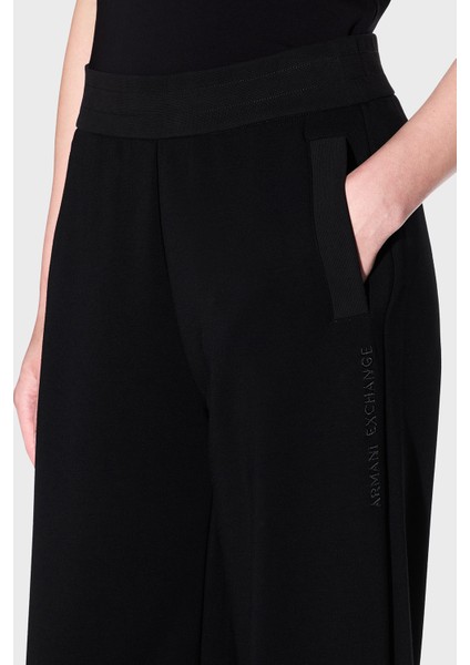 Relaxed Fit Lastikli Paça Logolu Jogger Pantolon Bayan Pantolon XW001011 AF16111 UC001 fırsatları