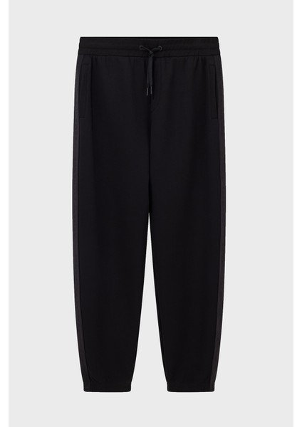 Logolu Streç Pamuklu Regular Fit Normal Bel Jogger Pantolon Erkek Pantolon XM001301 AF10818 UC001 indirimleri