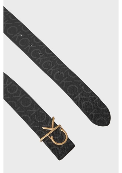 Hakiki Deri Monogram Logo Baskılı Çift Taraflı Kemer LV04F7038GUB1 Bayan Kemer LV04F7038G Ub1 modelleri