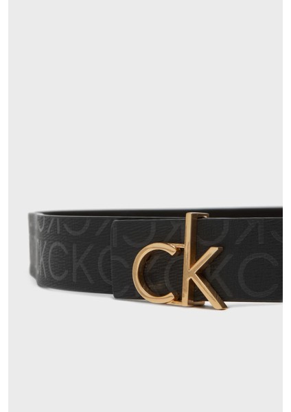 Hakiki Deri Monogram Logo Baskılı Çift Taraflı Kemer LV04F7038GUB1 Bayan Kemer LV04F7038G Ub1 fırsatları