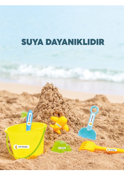 Okul Etiketi SUDAN ETKİLENMEZ, Kalem Defter Etiketi Pikach Temalı Özel Isim Yazılabilen Etiket - 252ADET fırsatları