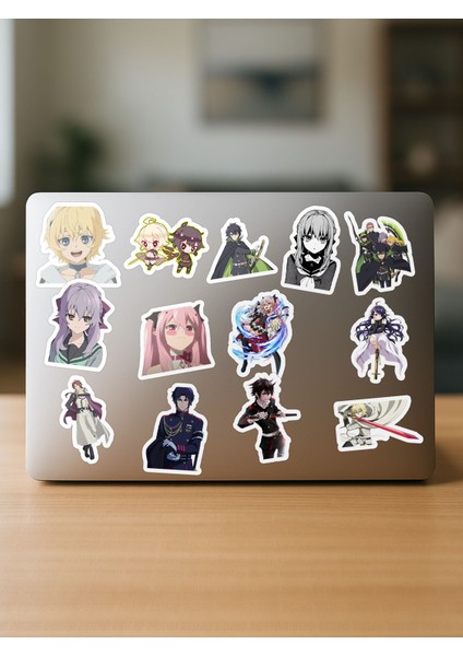Owari No Seraph Seraph Of The End Anime Telefon Laptop Bullet Journal Yapışkanlı Folyo Sticker Paketi fırsatları