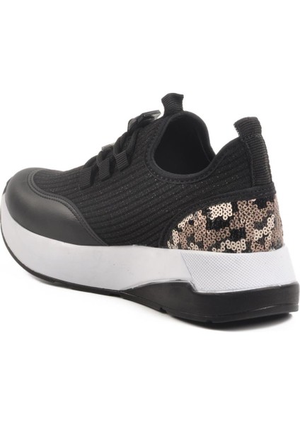 702417 Z Siyah-Beyaz Kadın Günlük Ayakkabı fırsatları