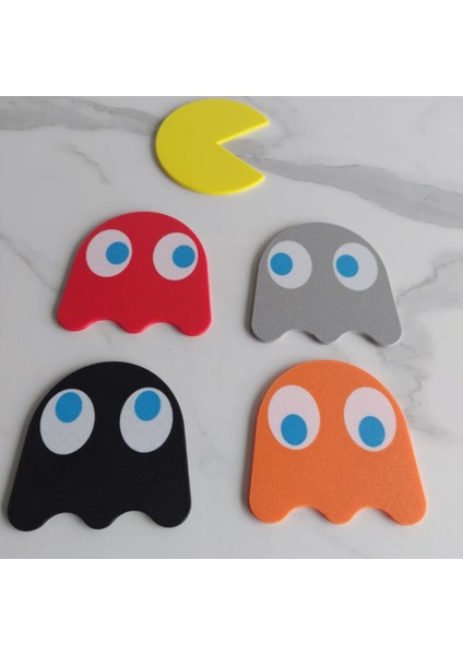 Pacman Bardak Altlığı Seti