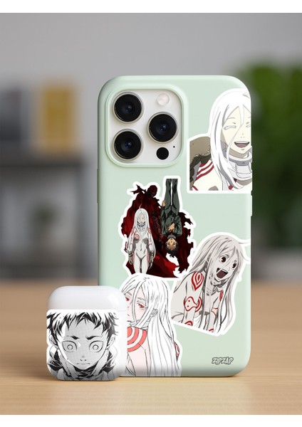 Deadman Wonderland Anime Telefon Laptop Bullet Journal Yapışkanlı Folyo Sticker Paketi fiyatları
