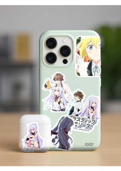 Plastic Memories Anime Telefon Laptop Bullet Journal Yapışkanlı Folyo Sticker Paketi fiyatları